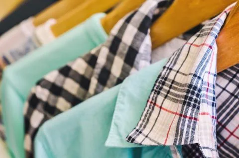 Clothes hanger Stock Photos