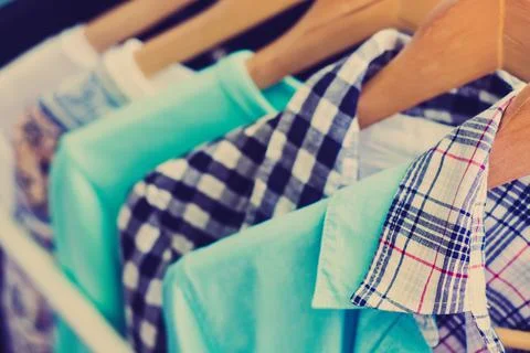 Clothes hanger Stock Photos