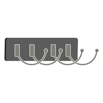 Clothes hanger vector element design Stock Illustration
