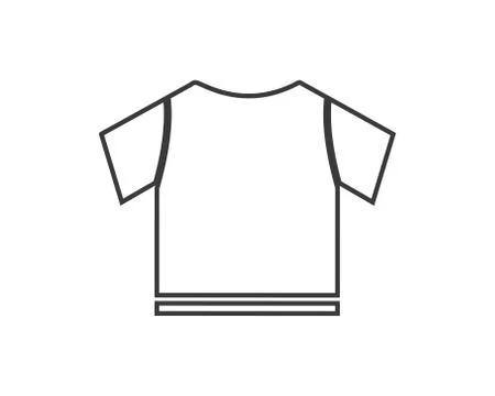 Clothes icon logo vector illustration Illustrazione stock