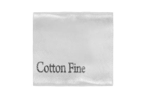 Clothes label isolated Foto stock