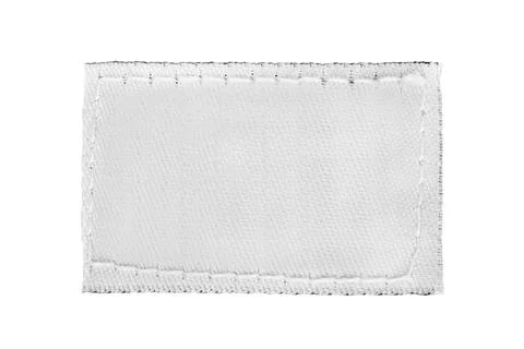 Clothes label isolated Stock Photos