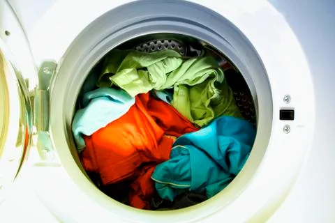 Clothes in laundry Stock Photos