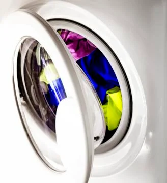 Clothes in laundry Foto stock