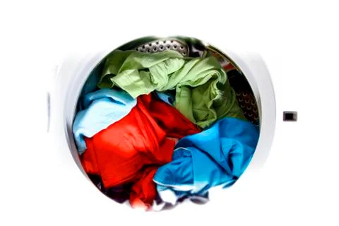 Clothes in laundry 스톡 사진