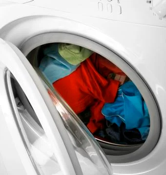 Clothes in laundry Stock Photos