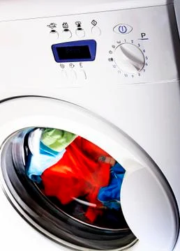 Clothes in laundry Stock Photos