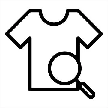 Clothes line icon vector illustration isolated on white background Stock Illustration