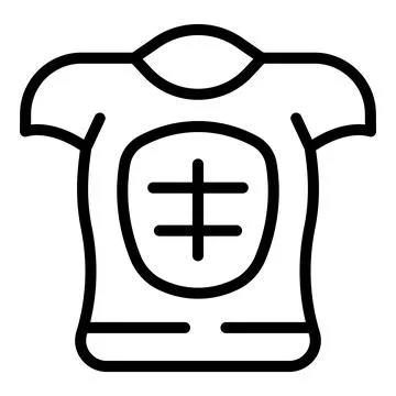 Clothes man icon outline vector. Biker men Stock Illustration
