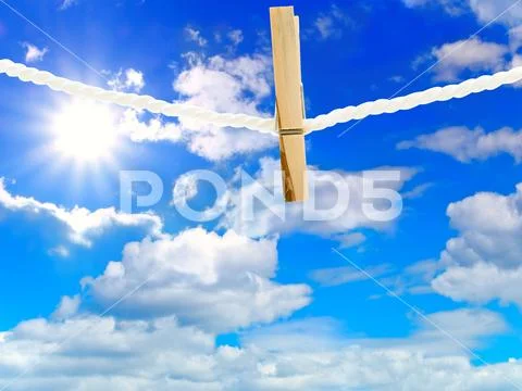 Clothes Peg Stock Photos