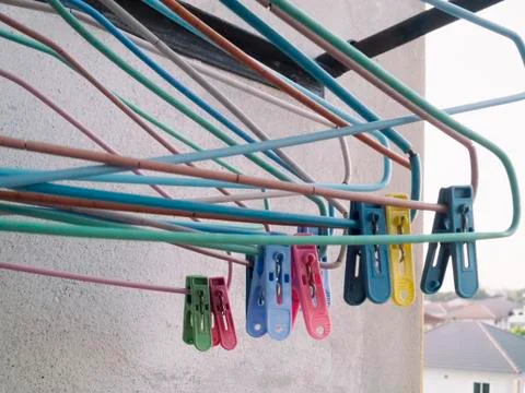 Clothes peg Stock Photos