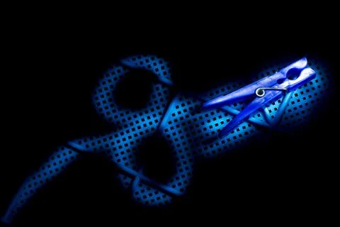 Clothes Peg Foto stock