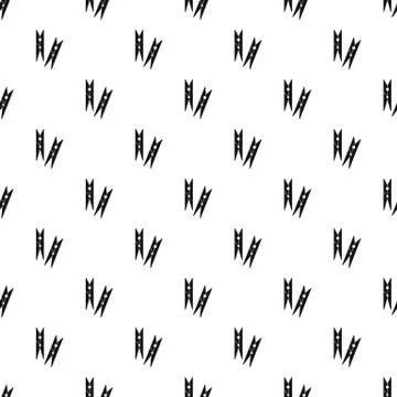 Clothes pegs pattern seamless 스톡 일러스트
