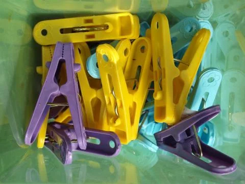 Clothes pin Stock Photos