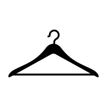 Clothes rack icon. Vector illustration Stock Illustration