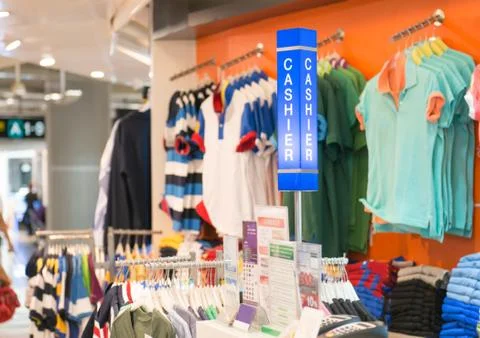 Clothes shop Foto stock