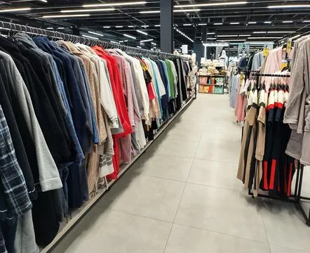 Clothes shop 库存照片