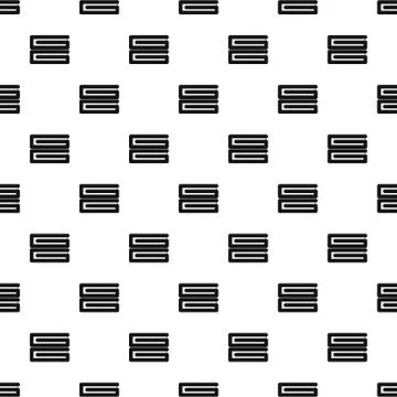 Clothes stack pattern seamless vector Illustrazione stock