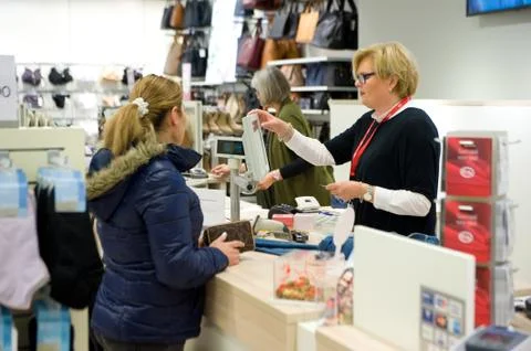 Clothes store C&amp;A Stock Photos