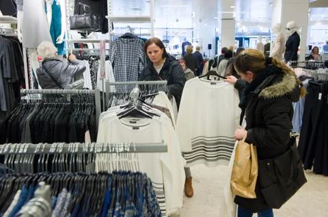 Clothes store C&amp;A Stock Photos
