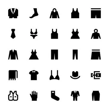 Clothes Vector Stock Illustration