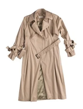 Clothes on white background Stock Photos