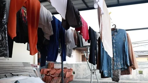 Clothesline Stock Footage 241520166