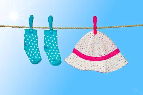 Clothesline Stock Photos