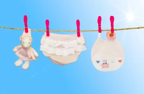 Clothesline Stock Photos