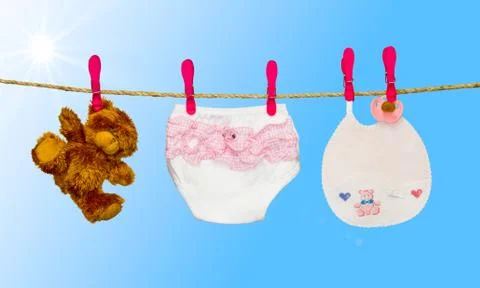 Clothesline Stock Photos