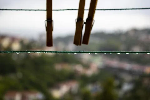 Clothesline Stock Photos