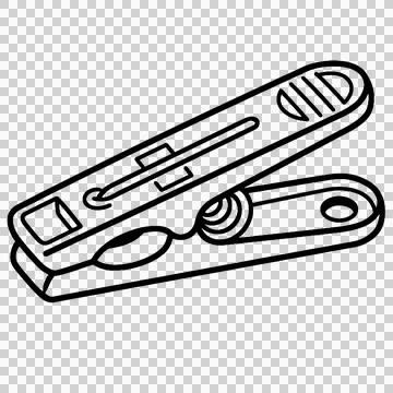 Clothespin Stock-Illustration