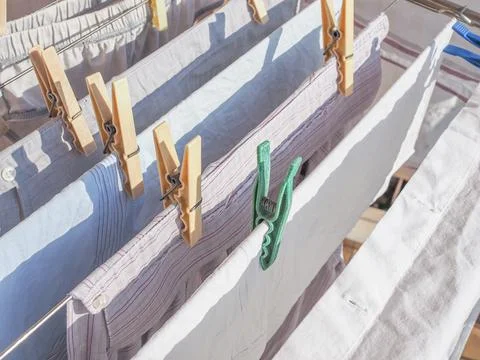 Clothespin peg Stock Photos