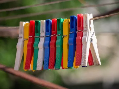 Clothespin Stock Photos