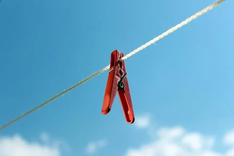 Clothespin Foto stock