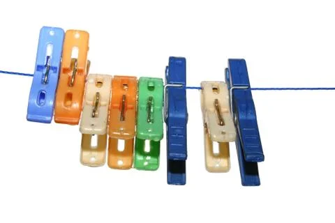 Clothespins Stock Photos