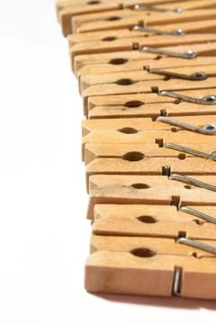 Clothespins Stock Photos