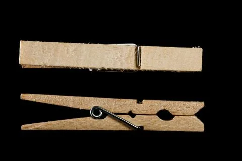 Clothespins Foto stock