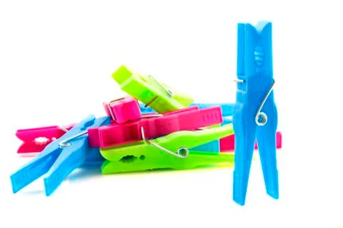 Clothespins Stock Photos