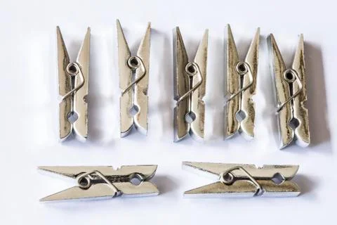 Clothespins Stock Photos