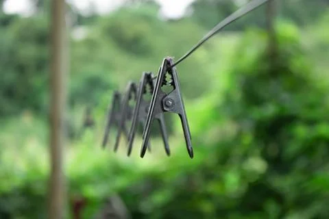 Clothespins Stock Photos