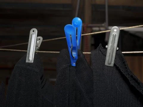 Clothespins Stock Photos