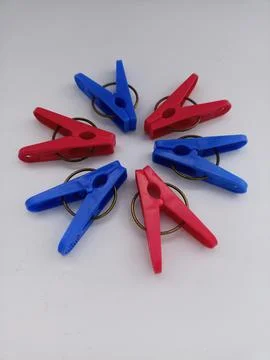 Clothespins Stock Photos