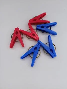 Clothespins Foto stock