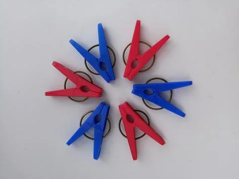 Clothespins Stock Photos