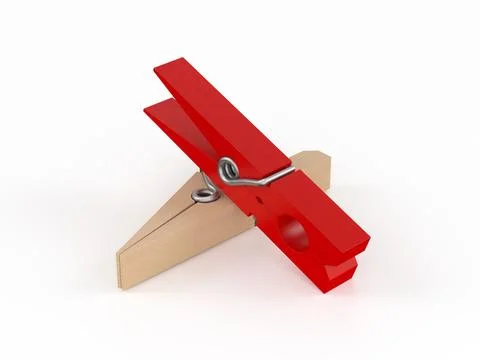 Clothespins Stock Photos