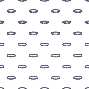 Clothing accessory belts seamless repeating pattern design Stock Illustration