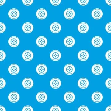 Clothing button pattern seamless blue イラスト素材