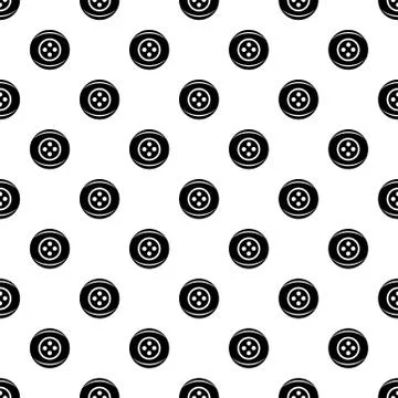 Clothing button pattern seamless 스톡 일러스트