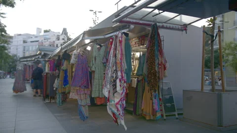 Clothing Fair Stock Footage 245236284